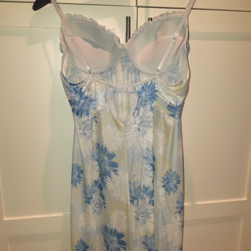 Blue & Yellow Floral La Vie En Rose Babydoll - Picture 3 of 9